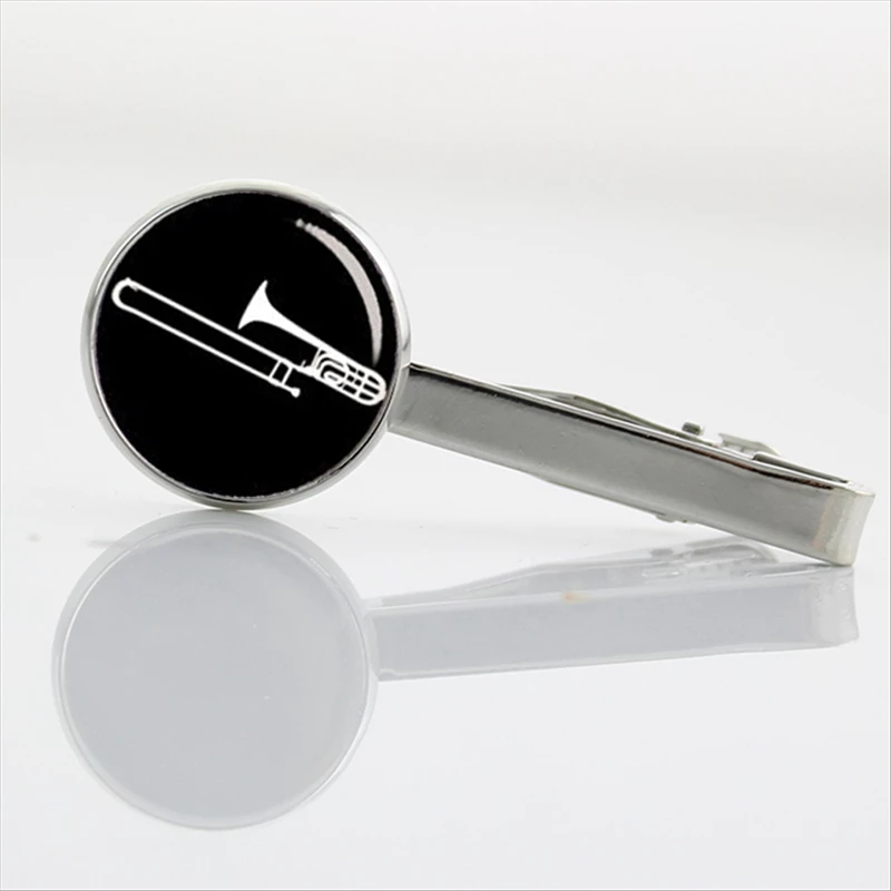 Detail Trombone Tie Clip Nomer 4