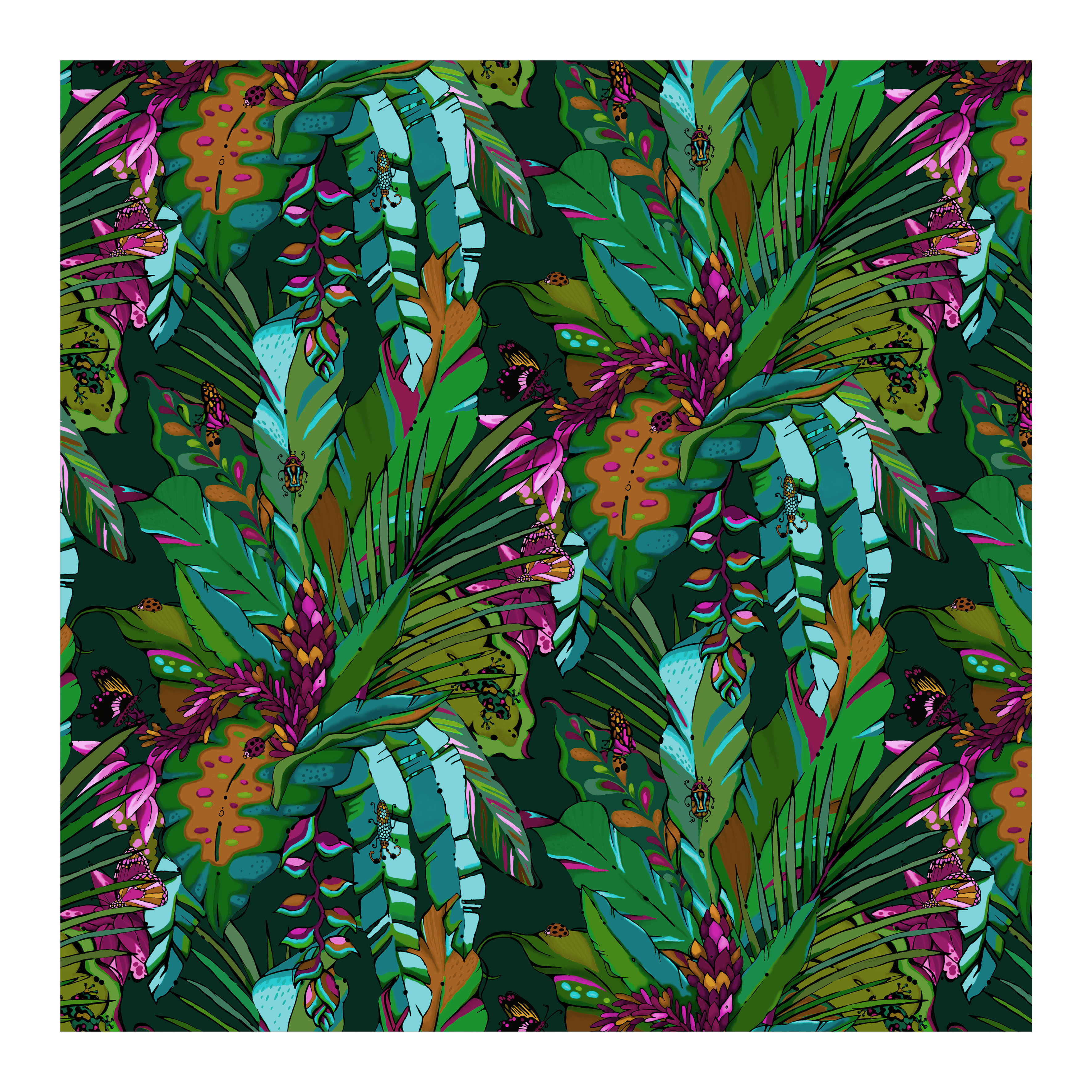 Detail Tropical Jungle Wallpaper Nomer 40