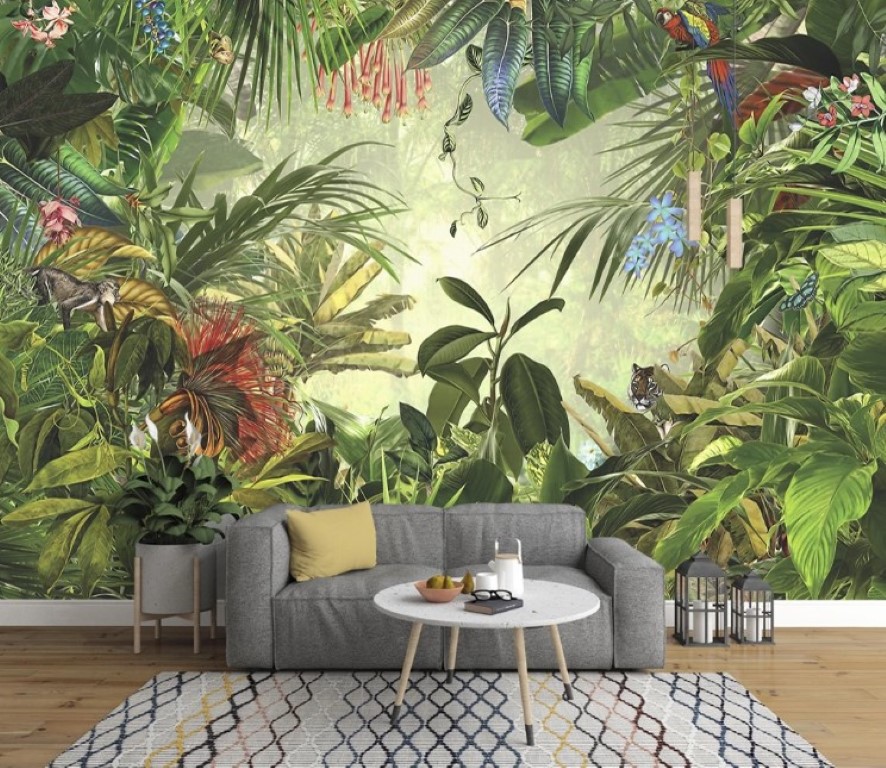 Detail Tropical Jungle Wallpaper Nomer 56