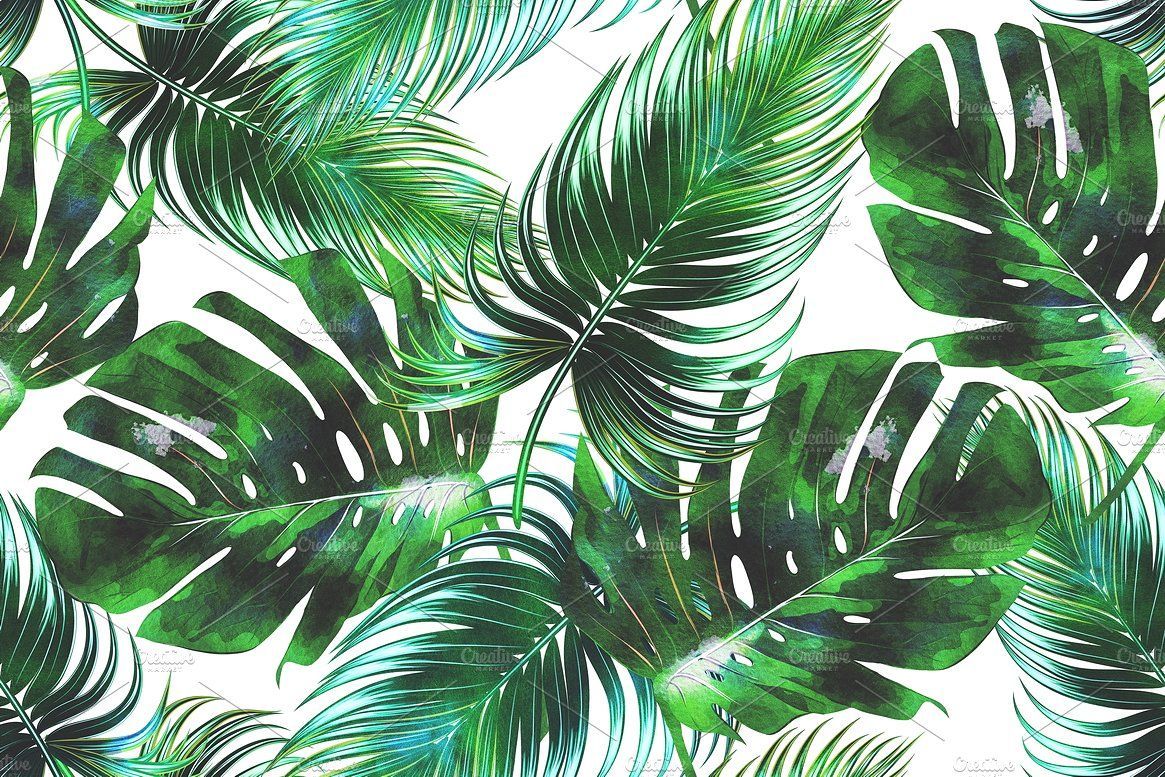 Detail Tropical Pattern Hd Nomer 18