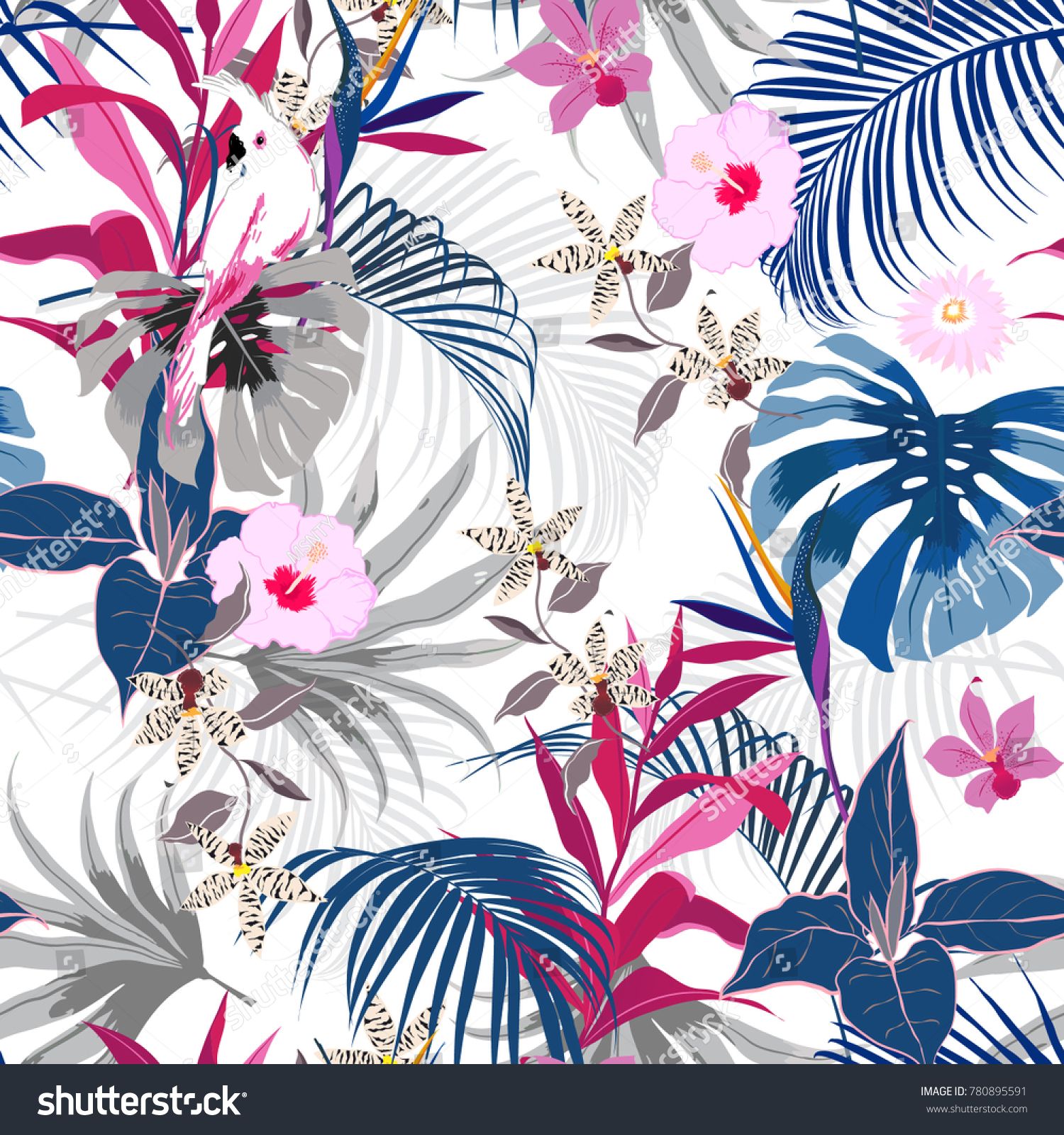 Detail Tropical Pattern Hd Nomer 29