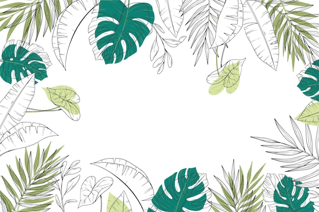 Detail Tropical Pattern Hd Nomer 31