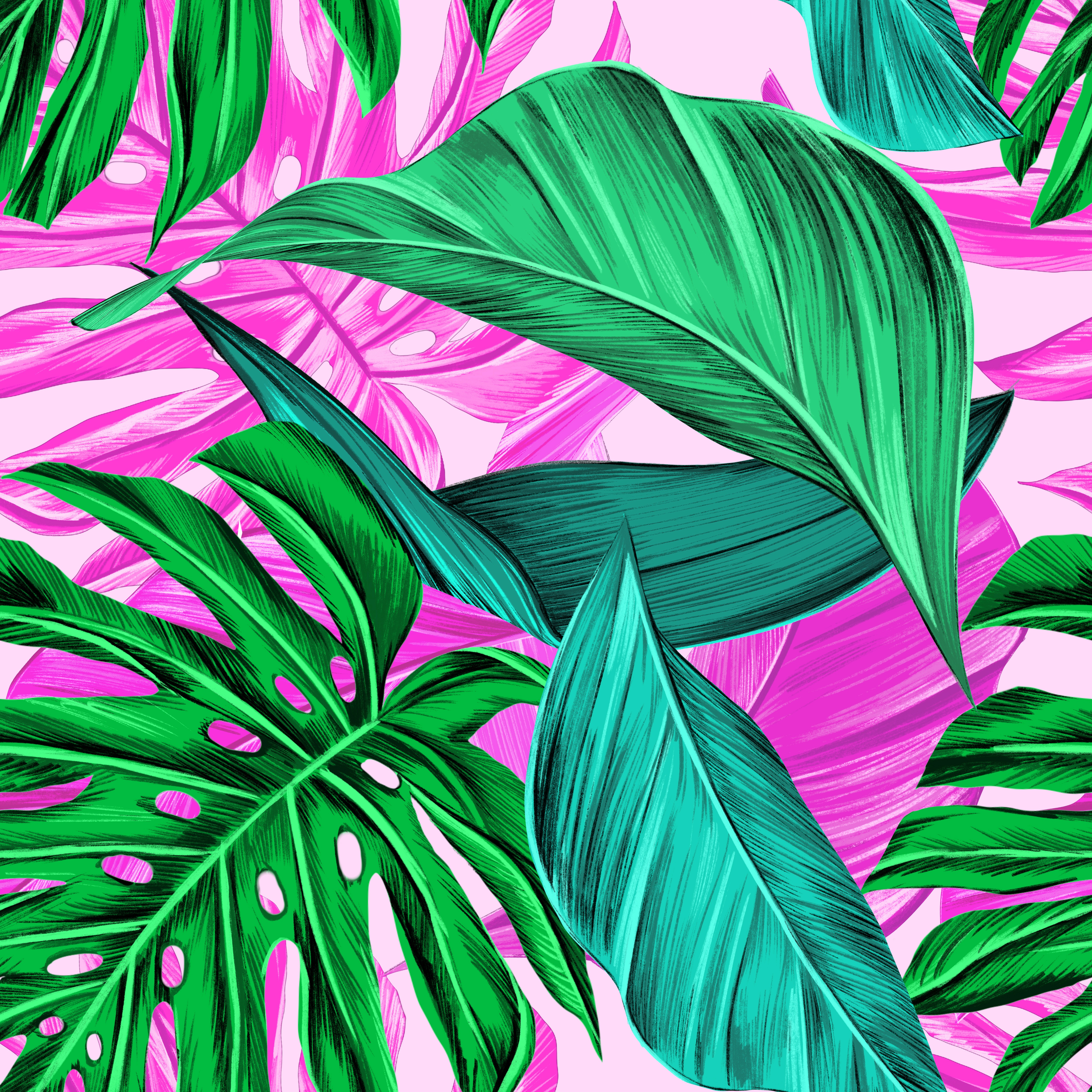 Detail Tropical Pattern Hd Nomer 4