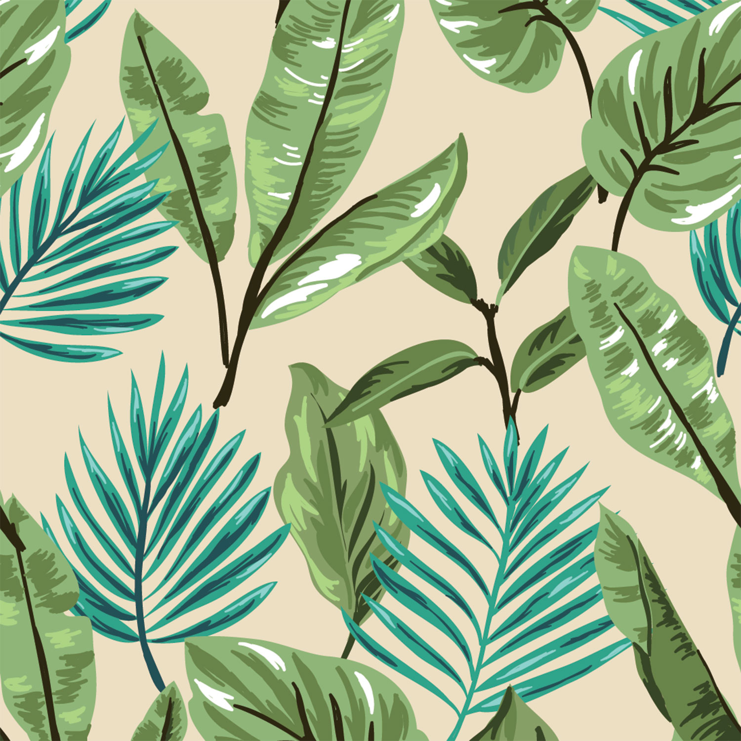Detail Tropical Pattern Hd Nomer 42