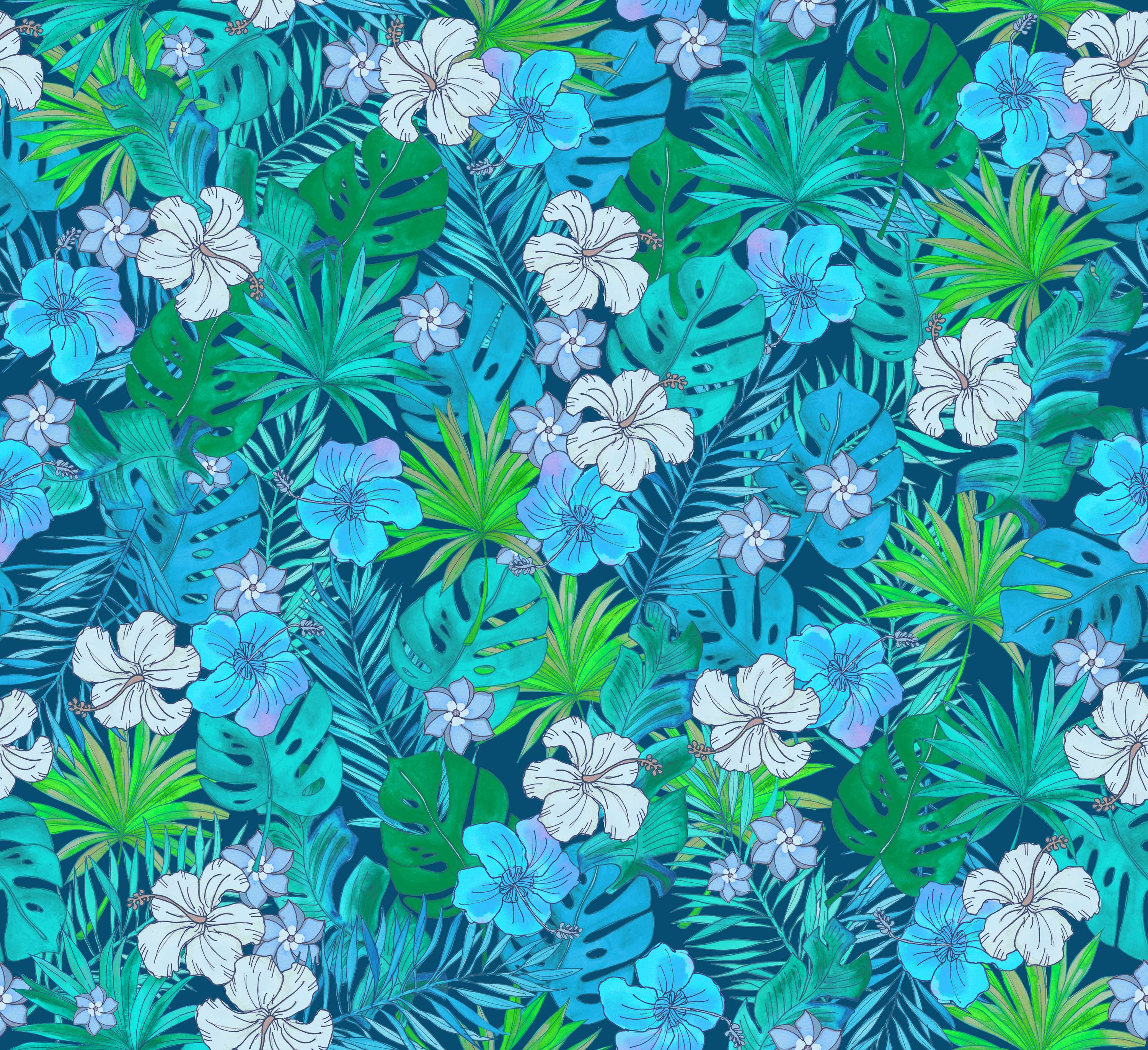 Detail Tropical Pattern Hd Nomer 47