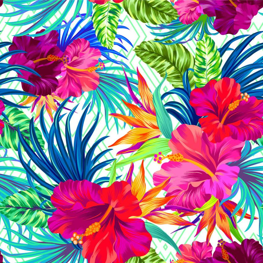 Detail Tropical Pattern Hd Nomer 52