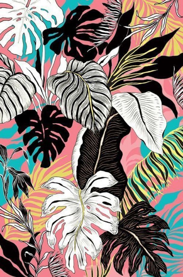 Detail Tropical Pattern Hd Nomer 7