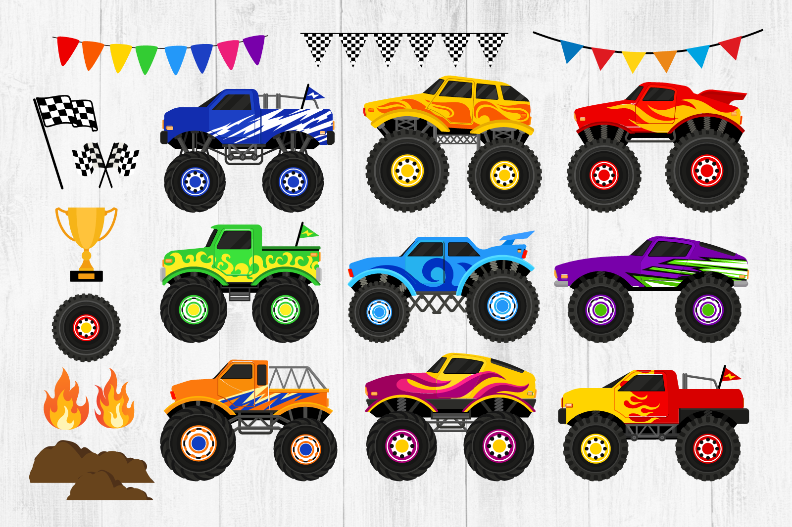 Detail Truck Clipart Png Nomer 15