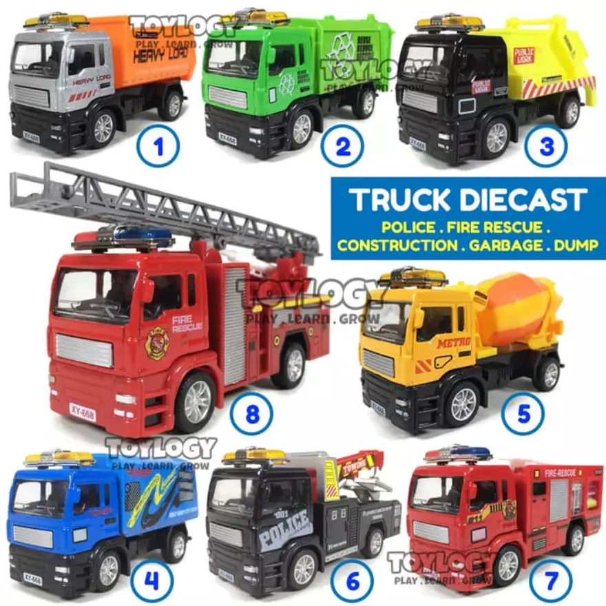 Detail Truk Derek Mainan Nomer 45