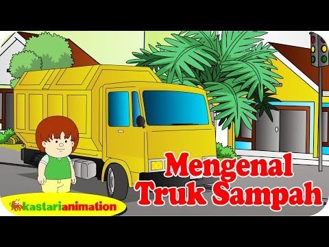 Detail Truk Sampah Kartun Nomer 45