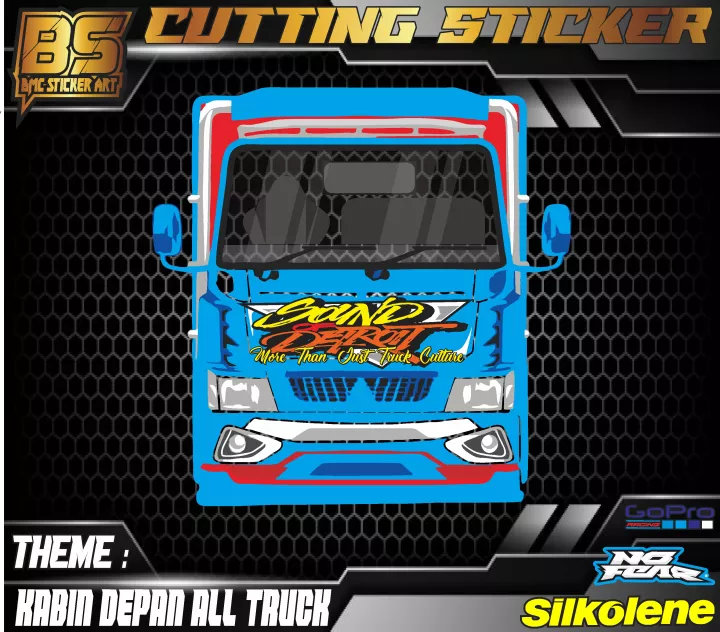 Detail Truk Warna Biru Nomer 39