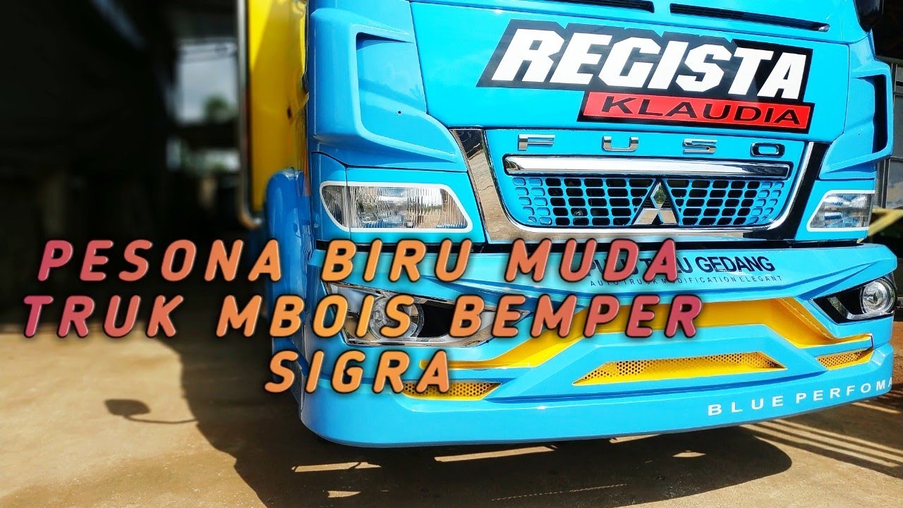 Detail Truk Warna Biru Nomer 10