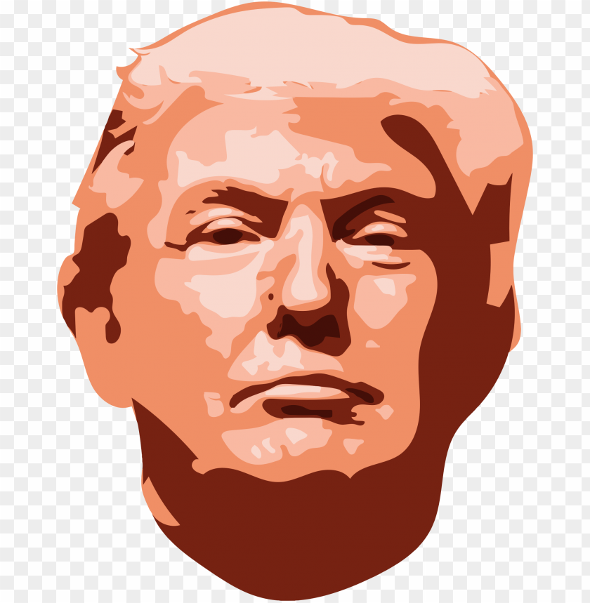 Detail Trump Head No Background Nomer 23