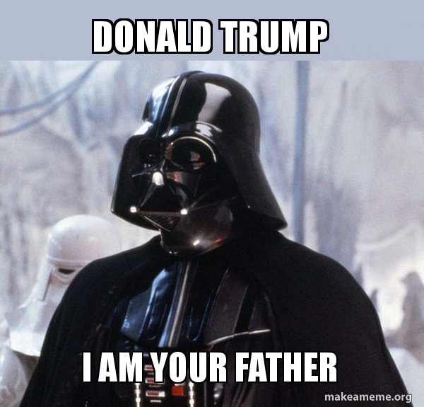 Detail Trump Vader Meme Nomer 5
