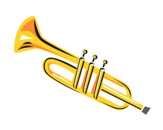 Detail Trumpet Clip Art Free Nomer 28