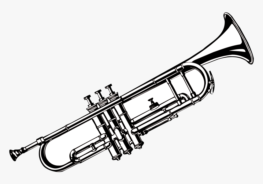 Detail Trumpet Clip Art Free Nomer 29