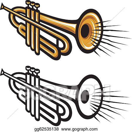 Detail Trumpet Clipart Nomer 34
