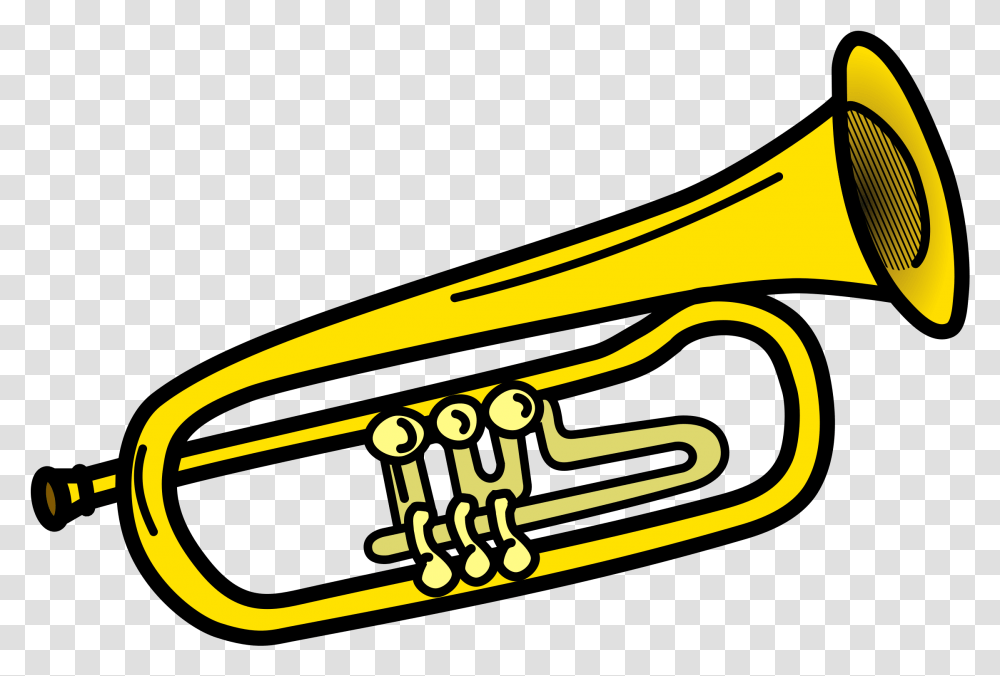 Detail Trumpet Clipart Black And White Nomer 37