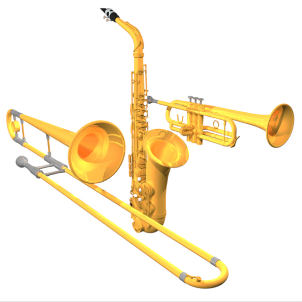 Detail Trumpet Saxophone Nomer 28