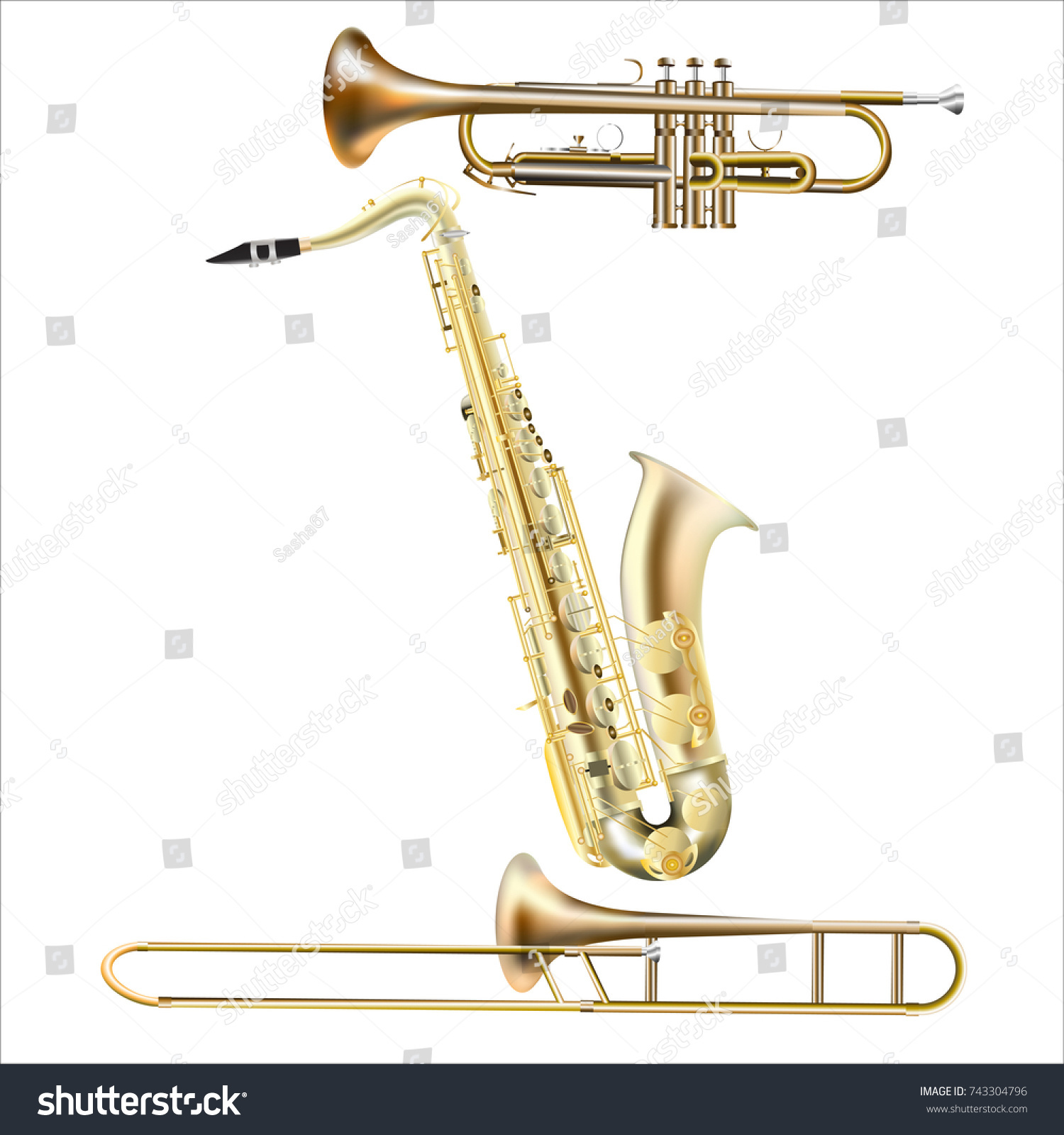 Detail Trumpet Saxophone Nomer 55