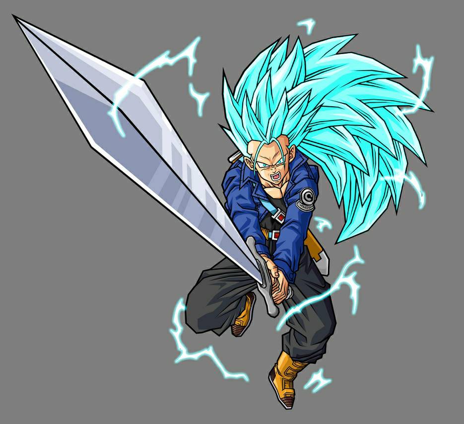 Detail Trunks Super Saiyan 3 Nomer 24