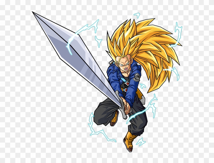 Detail Trunks Super Saiyan 3 Nomer 29