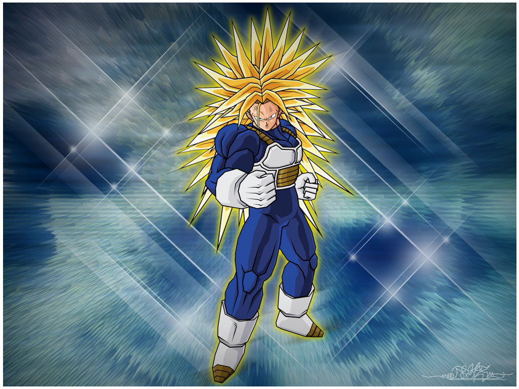 Detail Trunks Super Saiyan 3 Nomer 6