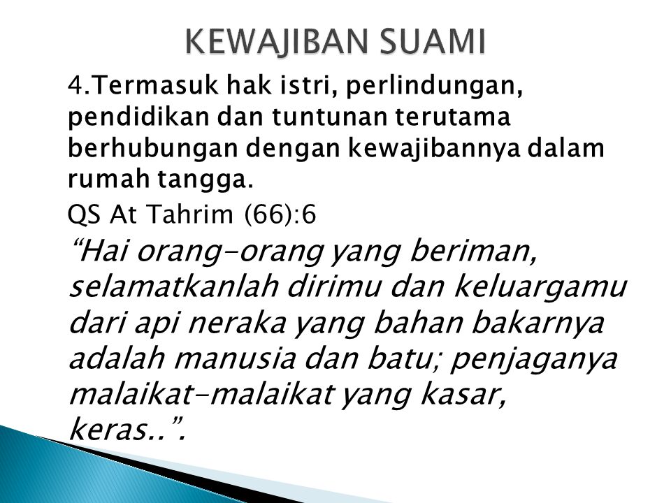 Detail Tugas Suami Dalam Rumah Tangga Nomer 18