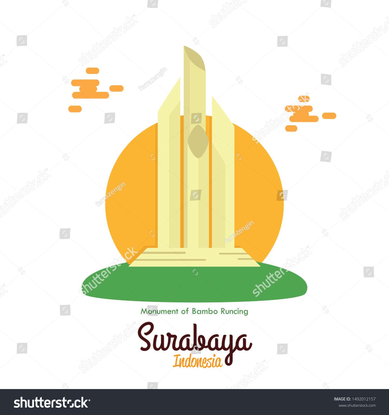 Detail Tugu Surabaya Vector Nomer 29