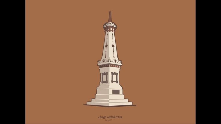 Detail Tugu Yogyakarta Vector Nomer 14