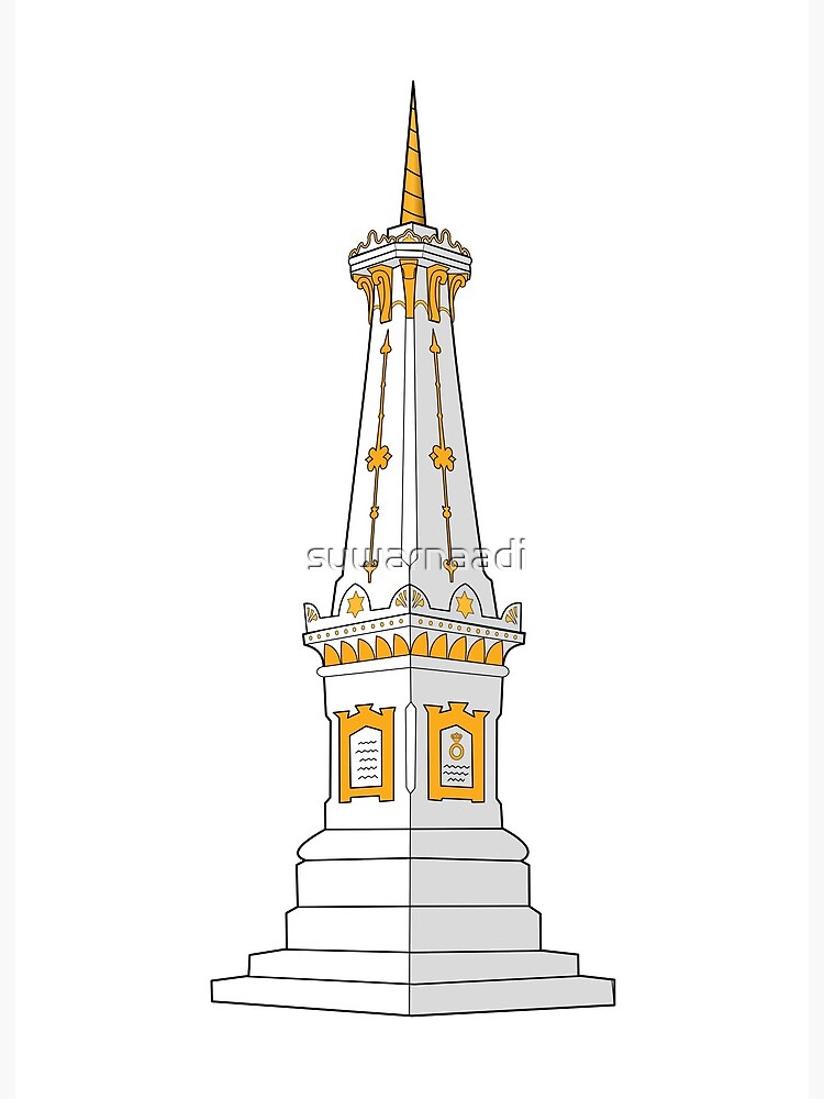 Detail Tugu Yogyakarta Vector Nomer 16