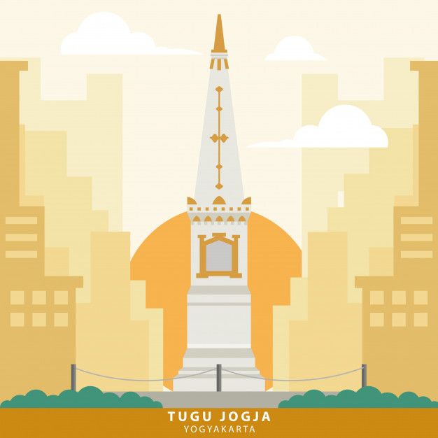 Detail Tugu Yogyakarta Vector Nomer 23