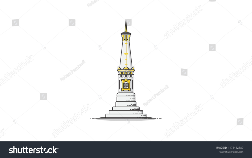 Detail Tugu Yogyakarta Vector Nomer 33