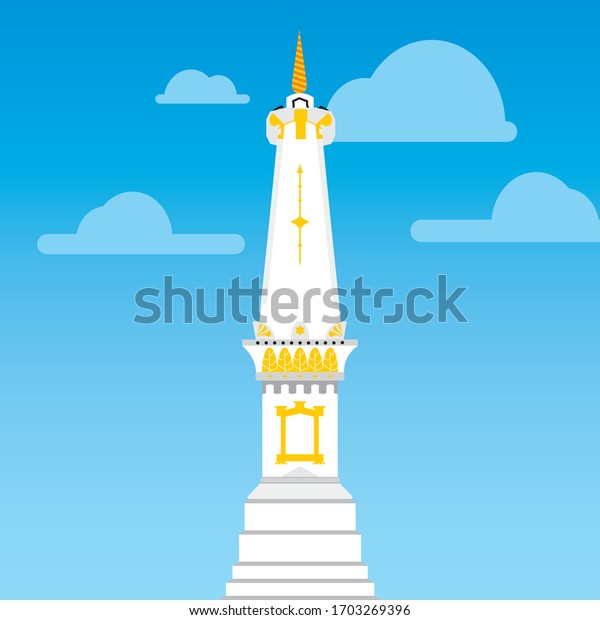 Detail Tugu Yogyakarta Vector Nomer 34