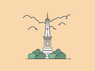 Detail Tugu Yogyakarta Vector Nomer 39
