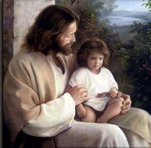 Detail Tuhan Yesus Dan Anak Kecil Nomer 11