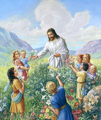 Detail Tuhan Yesus Dan Anak Kecil Nomer 18