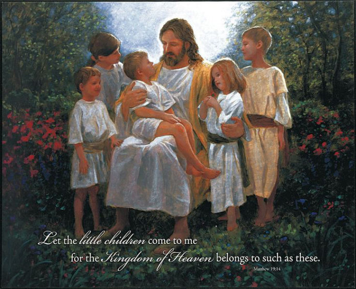 Detail Tuhan Yesus Dan Anak Kecil Nomer 25