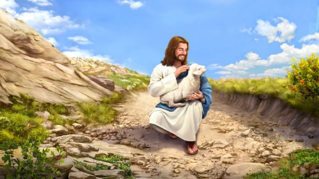 Detail Tuhan Yesus Dan Anak Kecil Nomer 39