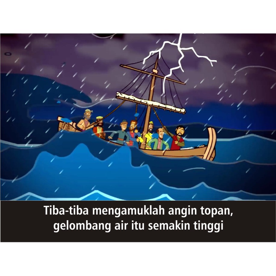 Detail Tuhan Yesus Menenangkan Badai Nomer 15