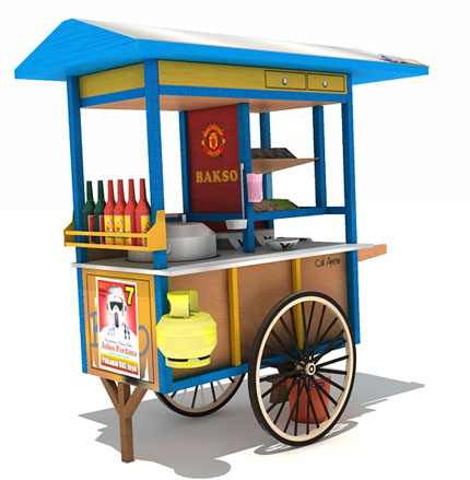 Detail Tukang Bakso Kartun Nomer 13