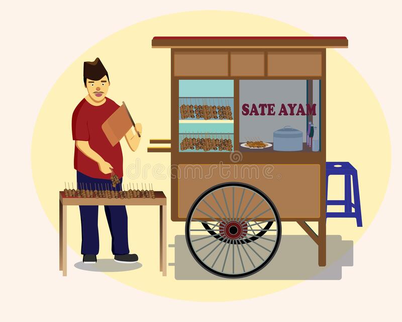 Detail Tukang Bakso Kartun Nomer 15
