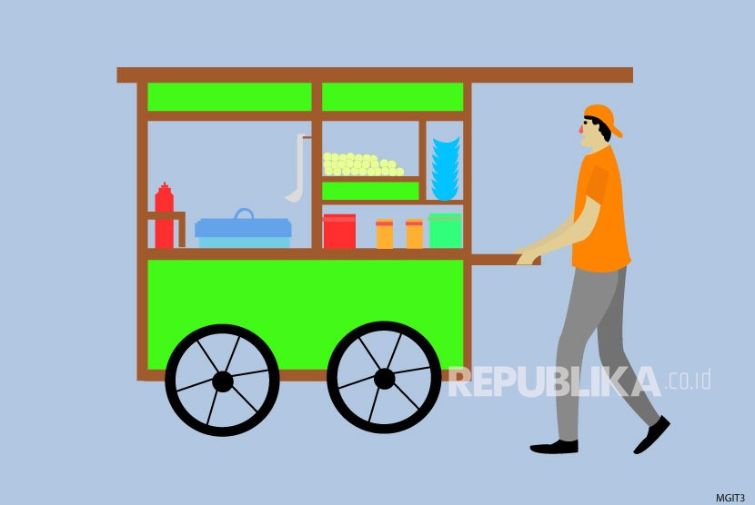 Detail Tukang Bakso Kartun Nomer 3