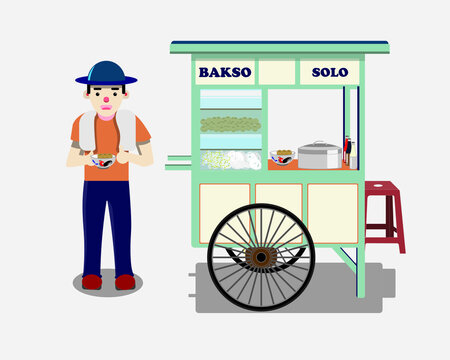 Detail Tukang Bakso Kartun Nomer 48