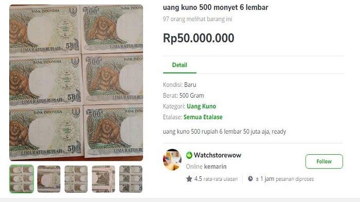 Detail Tukar Uang 500 Gambar Monyet Di Bank Nomer 18