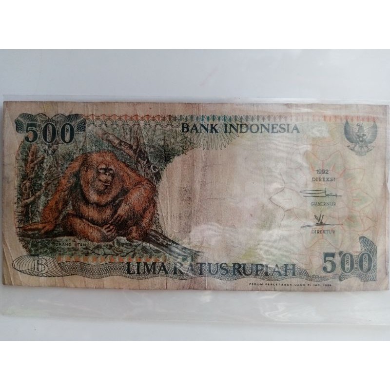 Detail Tukar Uang 500 Gambar Monyet Di Bank Nomer 50