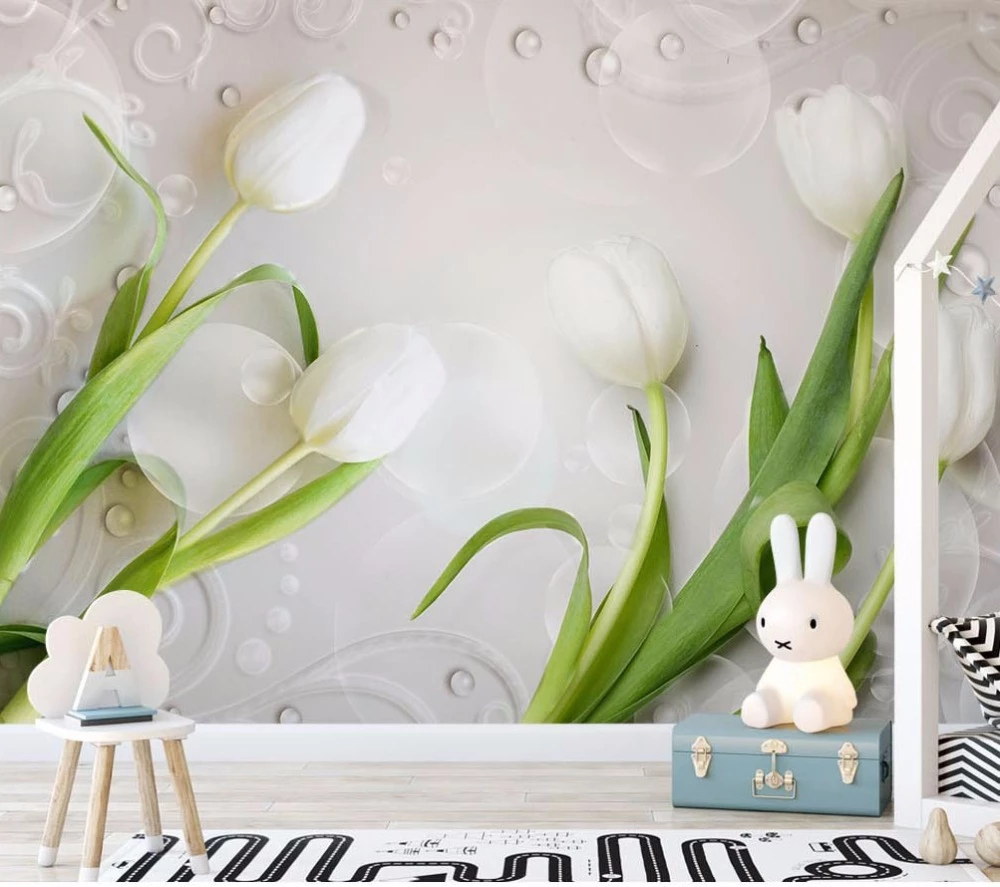 Detail Tulip Putih Wallpaper Nomer 33