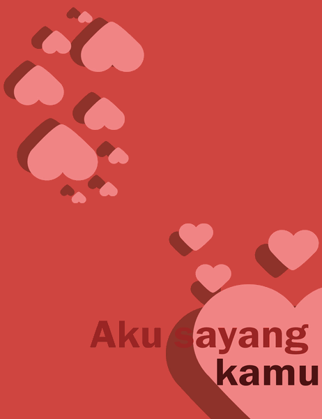 Tulisan Aku Sayang Kamu - KibrisPDR