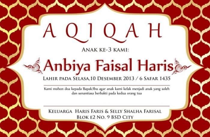 Detail Tulisan Aqiqah Nomer 36