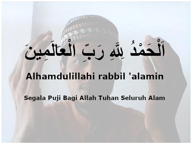 Detail Tulisan Arab Alhamdulillah Hirobbil Alamin Nomer 2